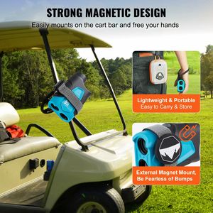 Telemetro Laser da Golf con Ingrandimento 6X, Misurazione della Distanza fino a 1300 Iarde, Accessorio per Caccia e Golf - Product Image 3