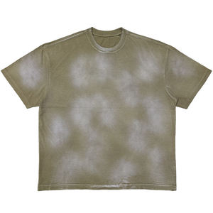 Camisetas Cómodas y a la Moda con Lavado Ácido, Venta al por Mayor de Camisetas Oversize con Lavado Ácido y Logotipo Personalizado para Hombre - Product Image 1