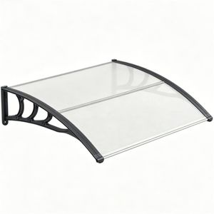 Toldo Moderno para Ventana y Puerta de Policarbonato de 39"x30", UPF50+, Impermeable, Resistente al Viento, para Patio Exterior, Accesorios para Ventanas y Puertas - Product Image 3