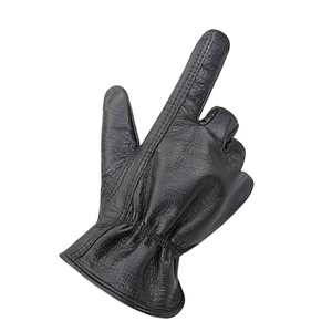 Slim Fit Gloves Driving Leather Gloves Unlined Chauffeur Slim Fit <b>Retro</b> Style Real Leather Driving Gloves From Pakistan - Product Image 3