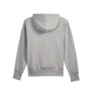 Sudadera con Capucha de Corte Holgado en Gris Jaspeado, Sudadera Informal de Forro Polar para Hombre, Prenda Superior de Manga Larga Suave y Cálida para Uso Diario Personalizable - Product Image 4