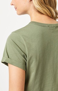 เสื้อครอปแขนสั้นคอกลมลำลองผ้าฝ้ายทรงหลวมสไตล์สตรีทแวร์สำหรับฤดูร้อน เสื้อยืดกราฟิกสำหรับใส่ทุกวัน เสื้อครอปผู้หญิงลำลอง - Product Image 5