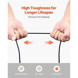 100 ft X 0.16 Serrated Hollow PVC <b>Window</b> <b>Screen</b> Retainer Spline Door <b>Window</b> <b>Screen</b> for 100 ft X 0.16 <b>Window</b> <b>Screen</b> Retainer - Product Image 4