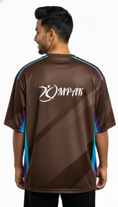 เสื้อยืดโอเวอร์ไซส์พิมพ์ลายซับลิเมชั่น แฟชั่นลำลองแนวสตรีทสำหรับผู้ชาย - Product Image 4