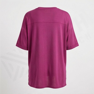 Camiseta Extra Grande para Mujer, Personalizada, de Poliéster Satinado, Corte Regular, Manga Corta, Cuello Redondo, Decoración de Alta Calidad con Transferencia de Calor - Product Image 2