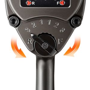 Avvitatore Pneumatico Leggero da 1 Pollice con Coppia di Sgancio di 1200 ft Lbs, 16,4 Lbs, Doppia Impugnatura per Montaggio - Product Image 2