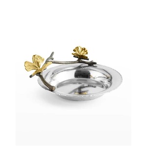 Juego de Tazones para Aperitivos de Acero Inoxidable Decorativo de Alta Gama con Diseño Artístico de Mariposas y Flores para Exhibición en el Hogar - Product Image 2