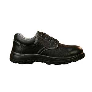 Zapatos de Seguridad para Hombre, Negros, con Puntera de Acero/Compuesto, Antideslizantes, Impermeables, Anti-Impactos, de Corte Bajo, con Parte Superior de Cuero PU, para Todas las Temporadas - Product Image 1
