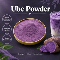 OEM Poudre d’Ube Pure Naturelle, Lyophilisée / Séchée par Pulvérisation en Vrac, pour Boissons, Desserts et Boulangerie