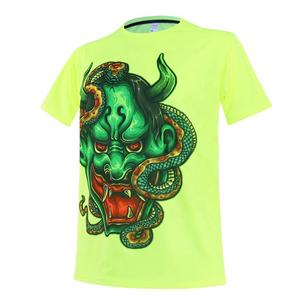 T-shirt de sport personnalisé pour homme en polyester performant avec impression graphique intégrale par sublimation - Product Image 2