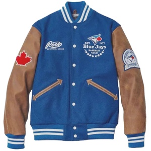 Fabricant de vestes universitaires, veste pull universitaire personnalisée, maillot de football pour hommes, veste de baseball vierge pour hommes en gros - Product Image 1