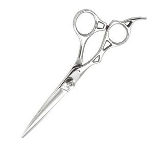 wholesale High Quality Hair Cutting <b>Scissors</b> Ergonomic Offset Handle Professional Salon Barber Shears OEM Manufacturer - Product Image 4