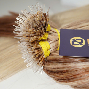 Extensions capillaires Rusa Hair Flex Tip Nano Super Double Drawn 100% Cheveux Humains Vierges Vietnamiens Blond Piano Double Trame Faite à la Machine 100g - Product Image 1