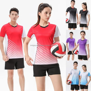 Ensemble d'uniformes de volley-ball personnalisés unisexes, séchage rapide, vêtements d'équipe, 100% polyester - Product Image 6
