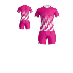 Nuevo Estilo, Conjuntos de Uniformes de Fútbol 100% Poliéster, Precio de Fábrica, Uniformes de Fútbol de Alta Calidad, MOQ Bajo, Servicio OEM ODM, Personalizados - Product Image 4