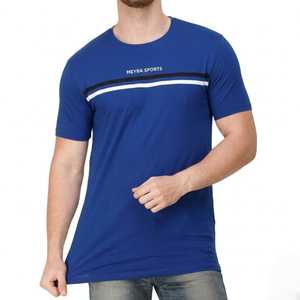 Camiseta Casual de Hombre 2026 con Diseño de Rayas, Algodón Suave, Corte Ajustado, Cuello Redondo, Manga Corta, Estilo Urbano, Moda de Verano - Product Image 4
