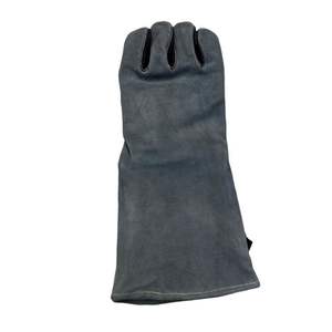 Guantes de cuero resistentes al calor y a los cortes para soldar, guantes de trabajo sueltos de protección - Product Image 3