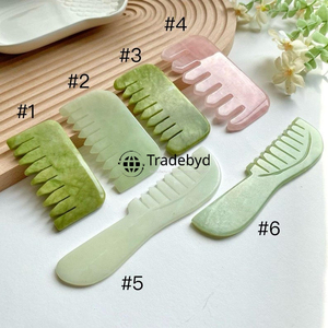 หวีเรซิ่นทำมือ Tradebyd หวีพรีเมียมสำหรับสางผม สำหรับผู้หญิง ผู้ชาย ใช้จัดแต่งทรงผมในร้านเสริมสวยและดูแลเส้นผมประจำวัน - Product Image 4