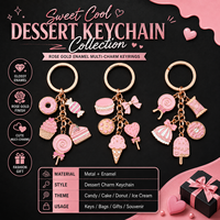Llavero de Caramelo Personalizado OEM ODM con Detalles Decorativos, Forma, Color, Logotipo y Empaque Personalizados