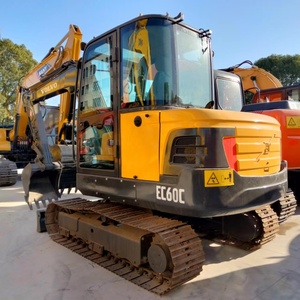 เครื่องขุด60C Volvo EC มือสอง EC60D ec60c แบรนด์เกาหลีขนาดเล็ก6ตันรถขุด - Product Image 4