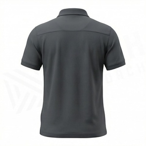 เสื้อโปโลผู้ชายผ้าฝ้ายแท้ ระบายอากาศได้ดี สวมใส่สบาย แขนสั้น ไซส์ใหญ่ รับสกรีนโลโก้ เสื้อผ้าพรีเมียม สีตามสั่ง - Product Image 2