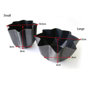 Moule à gâteau en forme d'étoile Pandoro, 2 tailles, en PTFE antiadhésif, écologique, pour pâtisserie, pain sucré, desserts de célébration, Corée - Product Image 6