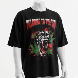 Camiseta Premium para Hombre con Estampado Gráfico, 100% Algodón, Tejido Jersey de 180 GSM |   Camiseta casual transpirable de manga corta con cuello redondo y corte regular - Product Image 1