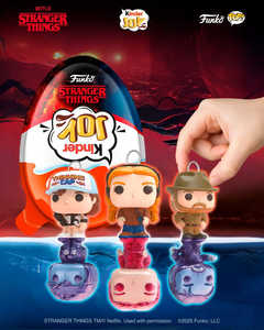 2026 Kinderr Joy Stranger Things Edition Chocolate Surprise Eggs 36 Pack 20g Each Kids Collectible Toy Candy Wholesale Deal - Product Image 6