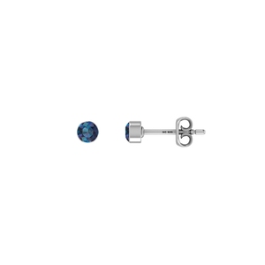 925 Silver Kyanite Natural Pear Round Oval Shape Butterfly Lock Stud <b>Earrings</b> Classic Style Bezel Setting Pack of 4 Pairs - Product Image 2