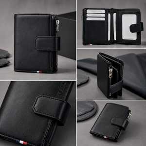 Cartera de Cuero Genuino Hecha a Mano al por Mayor con Diseño Delgado y Costuras Duraderas para Uso Diario al Mejor Precio - Product Image 4