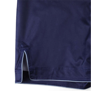Shorts Bermuda pour homme bleu marine à séchage rapide avec poches, taille élastique, vêtements de sport décontractés - Product Image 5