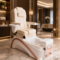 Fauteuil de pédicure électrique, spa pour les pieds, fauteuil inclinable de massage, bain de pieds pour salon de manucure, mobilier de salon de beauté