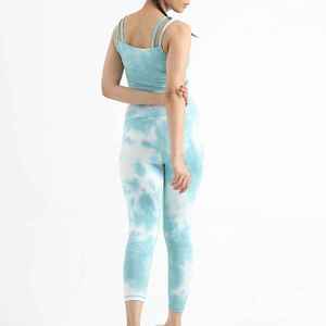 Ensemble de yoga pour femmes le plus vendu, haute qualité, pour adultes, motif uni, sans couture, taille standard, ensemble 2 pièces, disponible en gros - Product Image 5