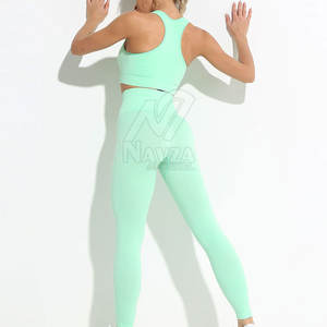 Ensemble de yoga pour femmes fabriqué au Pakistan, best-seller, vente chaude, design unique - Product Image 5