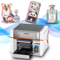Printer UV Inkjet Lingya A3 dengan Efek Cetak Digital Relief Varnished untuk Dekorasi Pesta Bertema Sepak Bola dan Pencetakan pada Tabung
