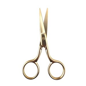 Tijeras de pedicura para manicura chapadas en oro de acero inoxidable de alta calidad, diseño Vintage, herramienta para el cuidado de las uñas Oem - Product Image 4