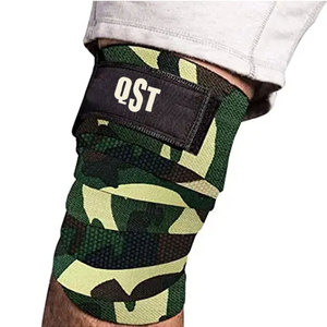 Weightlifting <b>Exercise</b> Support <b>Knee</b> Wrap for Men-Durable Breathable Gym Weight Lifting Bandage Straps Guard - Product Image 6