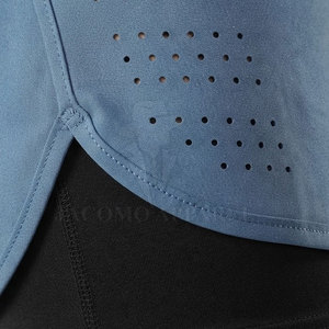 Factory Made Comfortable Regular Fit <b>Men</b> Awrah <b>Shorts</b> With Elastic Waist Long Design <b>For</b> Walking Training And Casual Wear - Product Image 6
