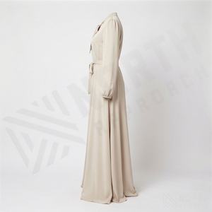 ผ้าคลุมศีรษะแบบสั่งทำขายส่งสำหรับสุภาพสตรี ชุดละหมาดแบบอาหรับ ชุดอาบายะห์ยาวสำหรับผู้หญิงมุสลิม ลดราคาสุดพิเศษ ผ้าไหมสั่งทำสุดหรู - Product Image 3