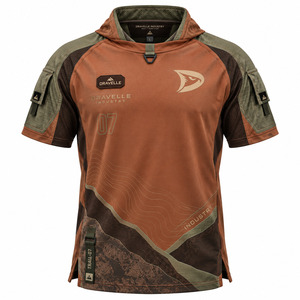 Camiseta de Esports Personalizada con Malla Ventilada, Cuello Sublimado y Mangas Raglán para Torneos de Equipos - Product Image 1