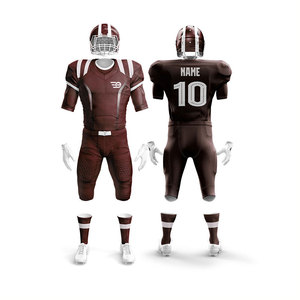 Modern American Football Uniform Custom Short Sleeve Lightweight Player Team Training Sports Gear Men - Product Image 1