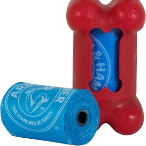 Dispensador de Bolsas para Excremento de Perro en Forma de Hueso, Bolsas para Excremento de Perro con Bicarbonato de Sodio Activado - Product Image 1