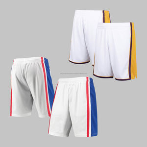 Pantalones cortos de baloncesto de dos piezas con forro de estilo americano para entrenamiento deportivo de verano para hombre - Product Image 1