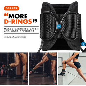 ถุงมือออกกำลังกาย GLOVES City Custom Logo แบบหนาพิเศษ บุนีโอพรีน สายรัดข้อเท้า ยกน้ำหนัก กันลื่น ระบายอากาศ เป็นมิตรกับสิ่งแวดล้อม แบบวงแหวนคู่ - Product Image 3