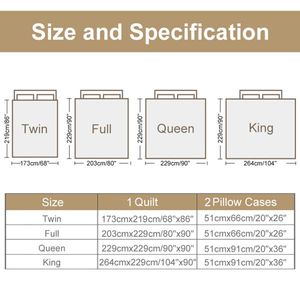 3-Piece Coconut & Banana Tree Comforter Set Twin Size Home Bedroom Bedding with Down Alternative Elegant Cozy Design - Product Image 6