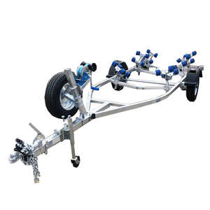 Remorques de <span class=keywords><strong>bateau</strong></span> galvanisées à chaud de haute qualité pour l'utilisation de hors-bord de <span class=keywords><strong>bateau</strong></span> de pêche de <span class=keywords><strong>bateau</strong></span> capacité de <span class=keywords><strong>1000kg</strong></span> 6460x2200mm - Product Image 5