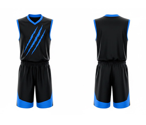 Full Sublimation Basketball Uniform Custom Logo Sportswear Manufacturer for Dry Breathable Polyester For <b>Men</b> Women - Product Image 5