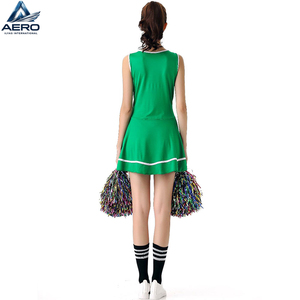 Nuevas llegadas: Uniformes de porristas personalizables de alta calidad con pedrería para equipos de adultos, servicio OEM, venta al por mayor. - Product Image 3