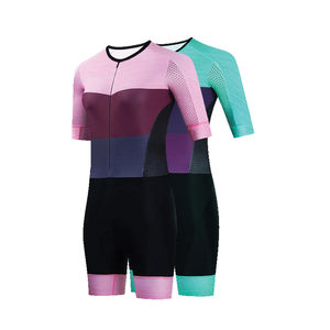 Traje de Triatlón Profesional Unisex de Talla Grande, Transpirable, de Secado Rápido, Resistente al Viento y que Absorbe la Humedad, Traje de Una Pieza para Natación, Ciclismo y Carrera - Product Image 2