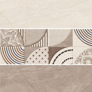 Modern Minimalist 300x600 White Glossy Ceramic Wall <b>Tile</b> for Professional Corporate Office and Commercial Infrastructure Project - Product Image 2